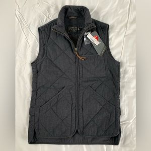 J Crew Primaloft Sussex Vest (Old Version) XS Charcoal